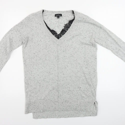Topshop Womens Grey   Pullover Jumper Size 8