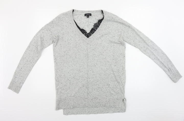 Topshop Womens Grey   Pullover Jumper Size 8