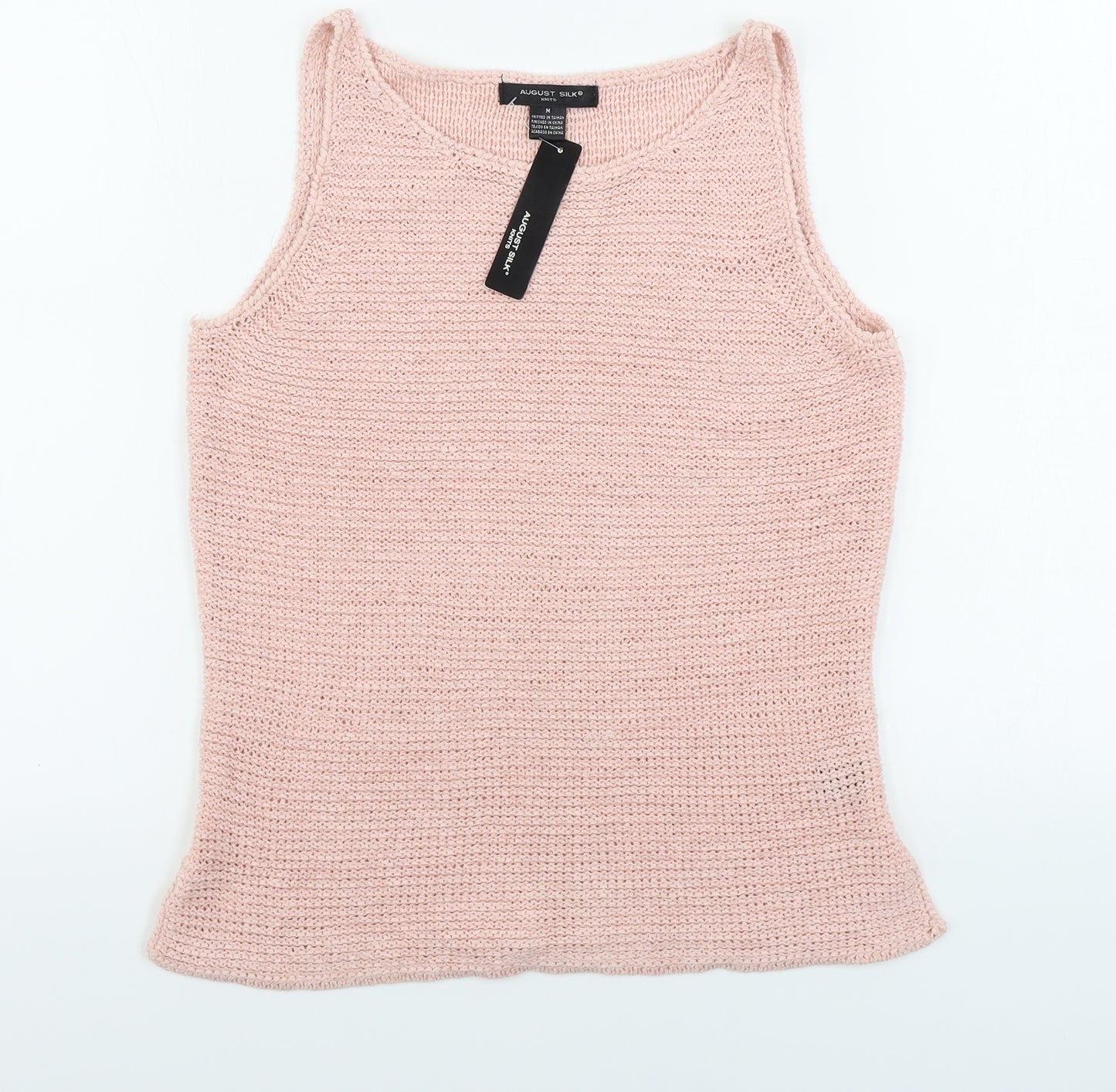 August Silk Womens Pink   Pullover Jumper Size M