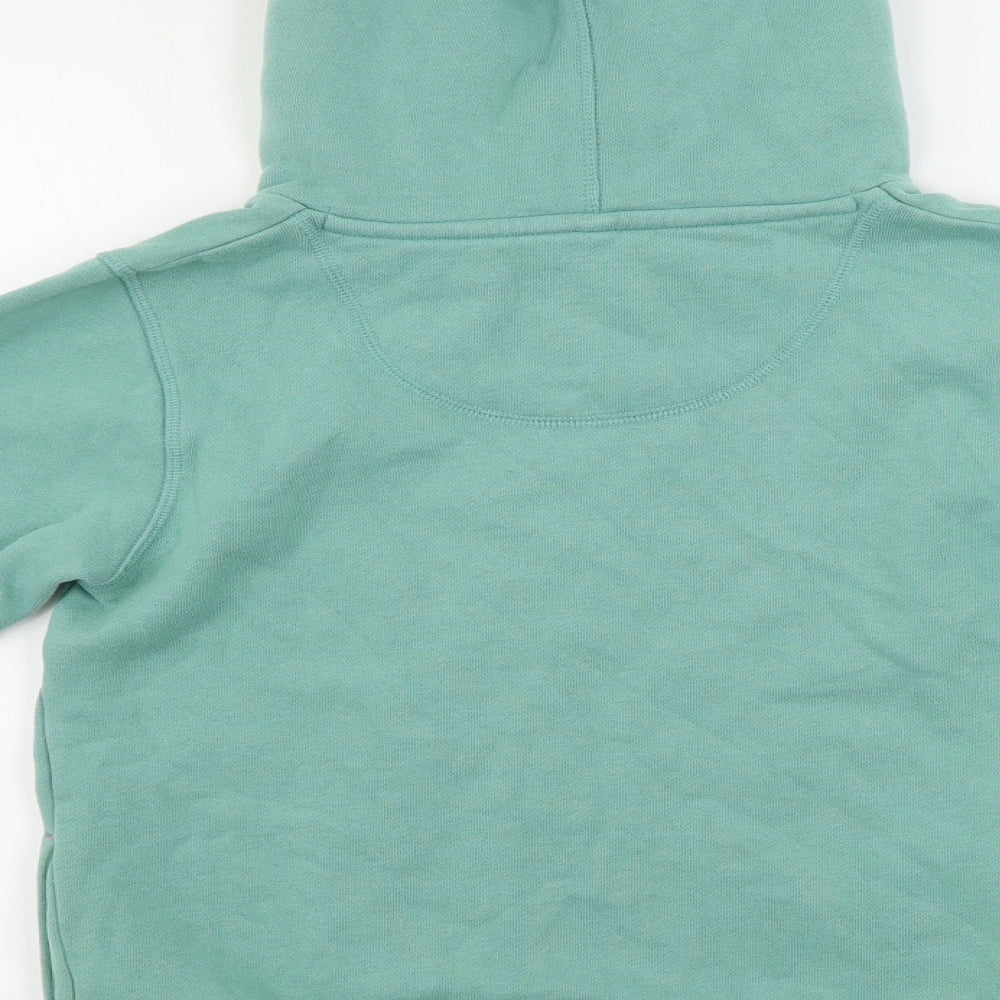 Fat Face Girls Green   Pullover Hoodie Size 10-11 Years