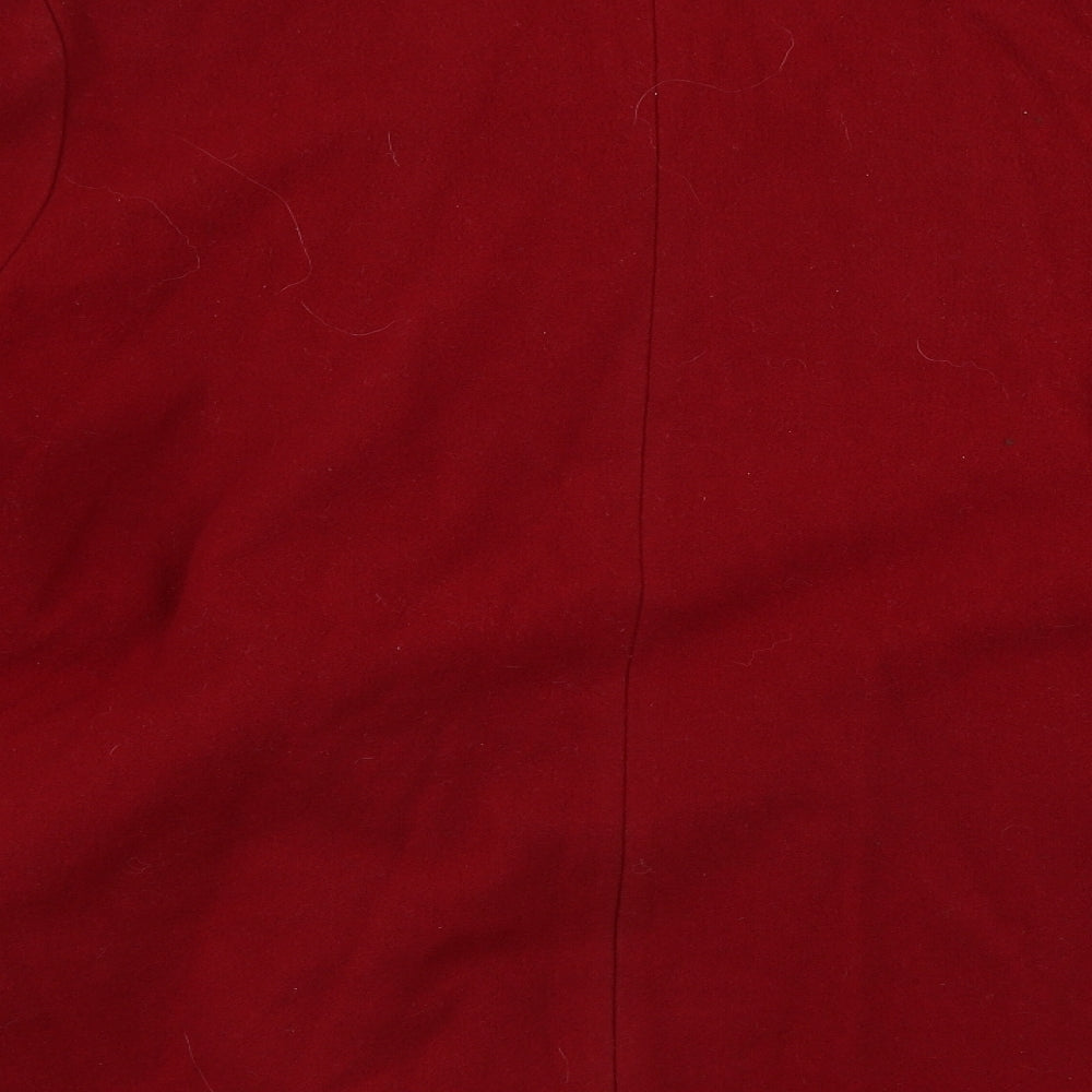 Edinburgh  Womens Red   Jacket Coat Size 18