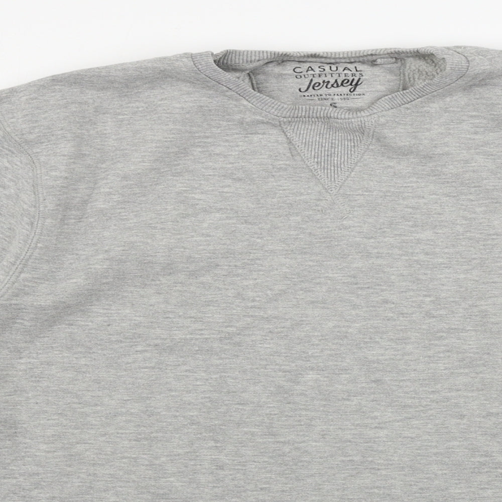 George  Mens Grey   Pullover Jumper Size S