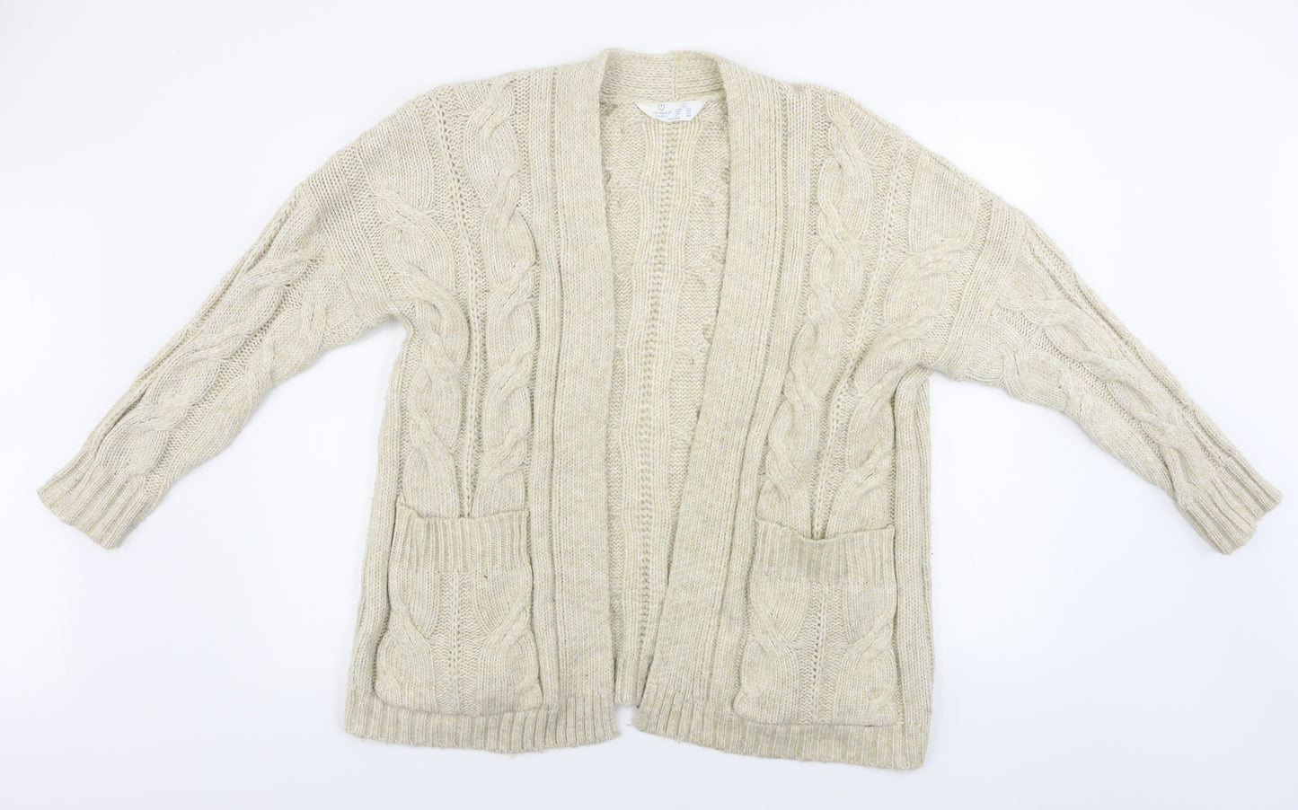 Primark  Womens Beige   Cardigan Jumper Size L