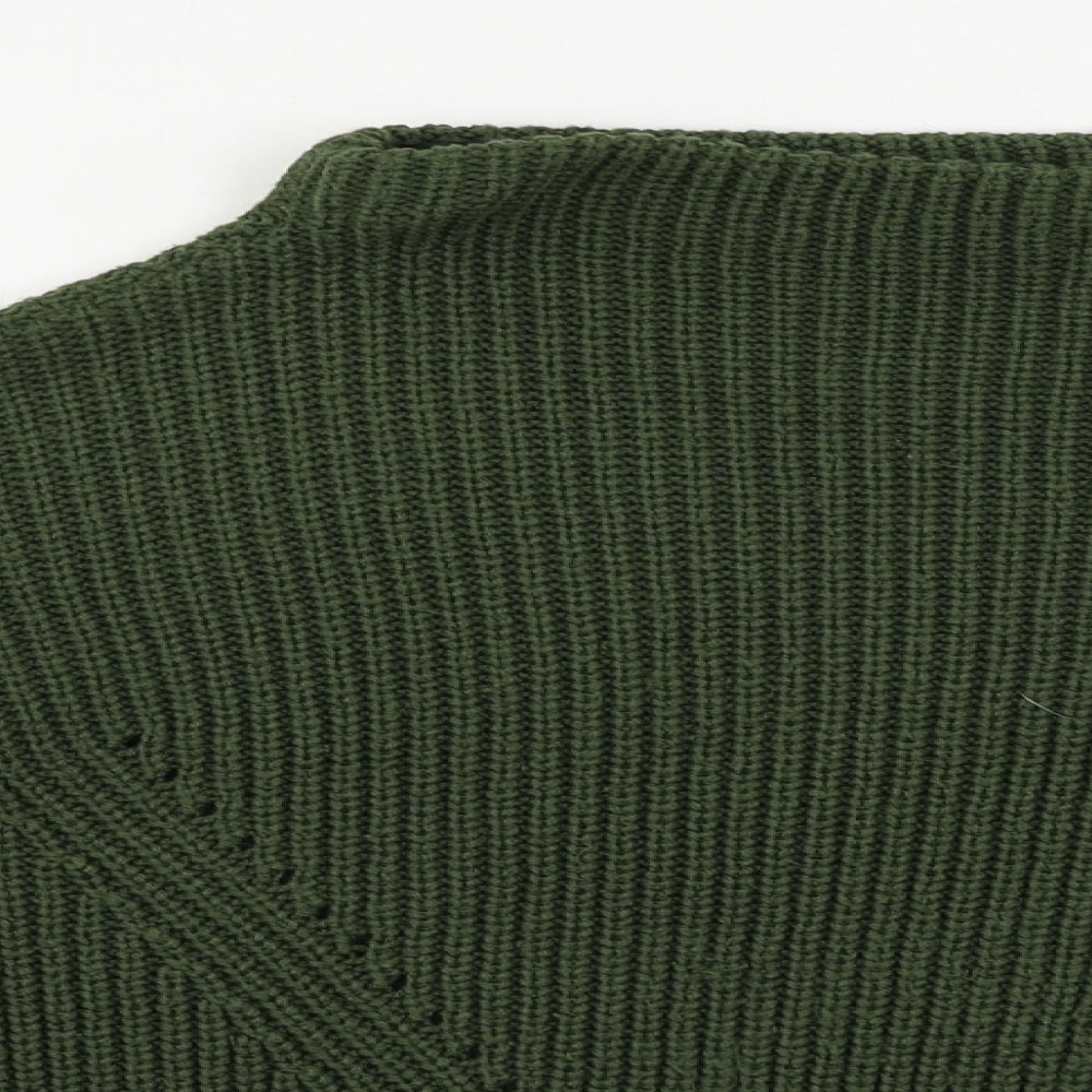 Missguided  Womens Green   Pullover Jumper Size M