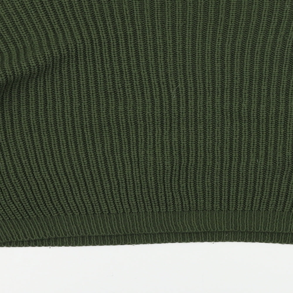Missguided  Womens Green   Pullover Jumper Size M