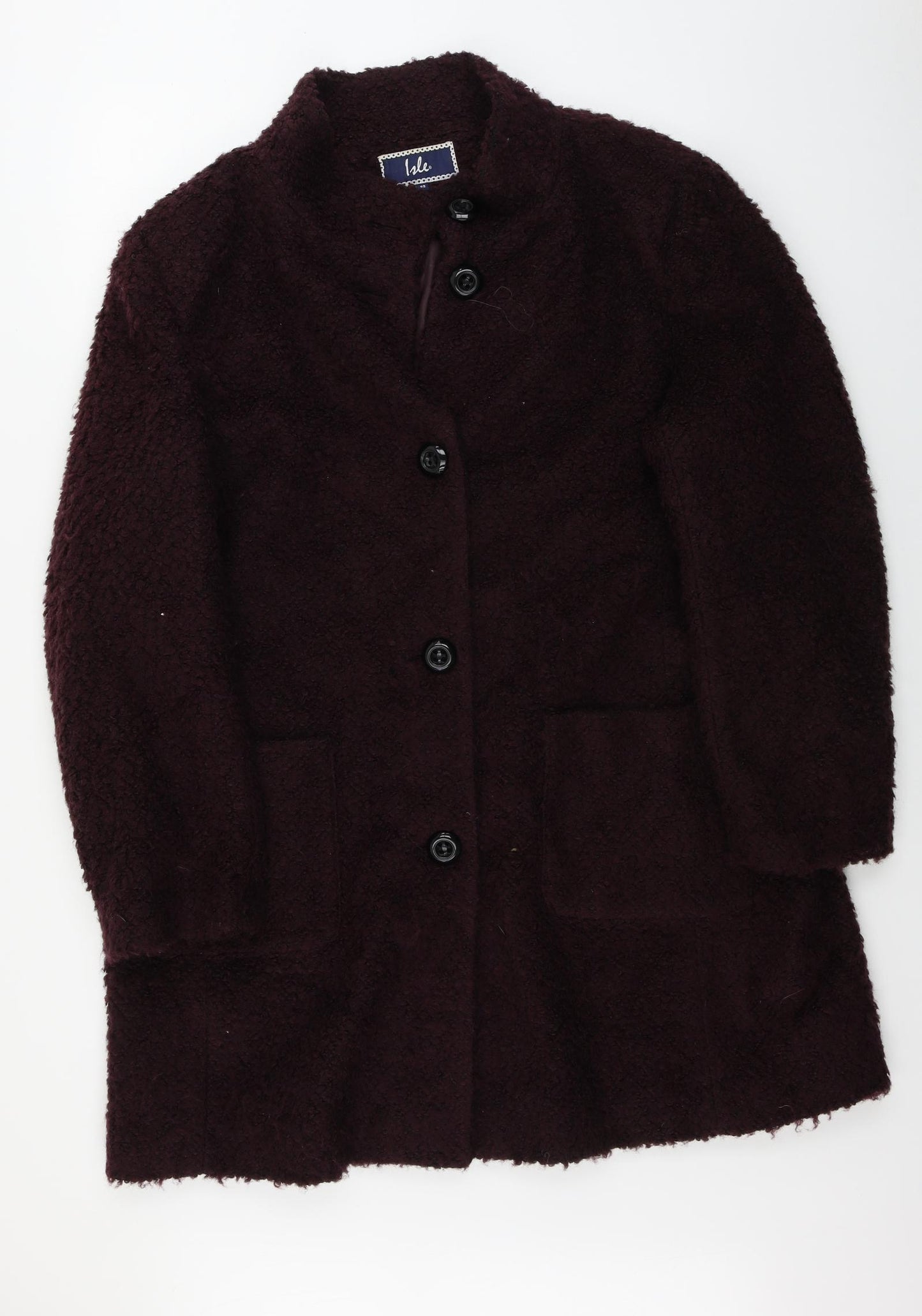 hle Womens Purple   Jacket Coat Size 22
