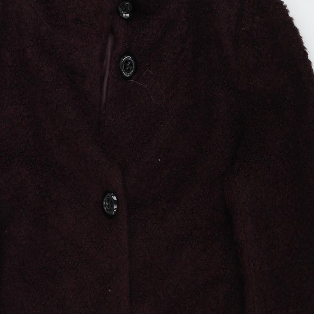 hle Womens Purple   Jacket Coat Size 22