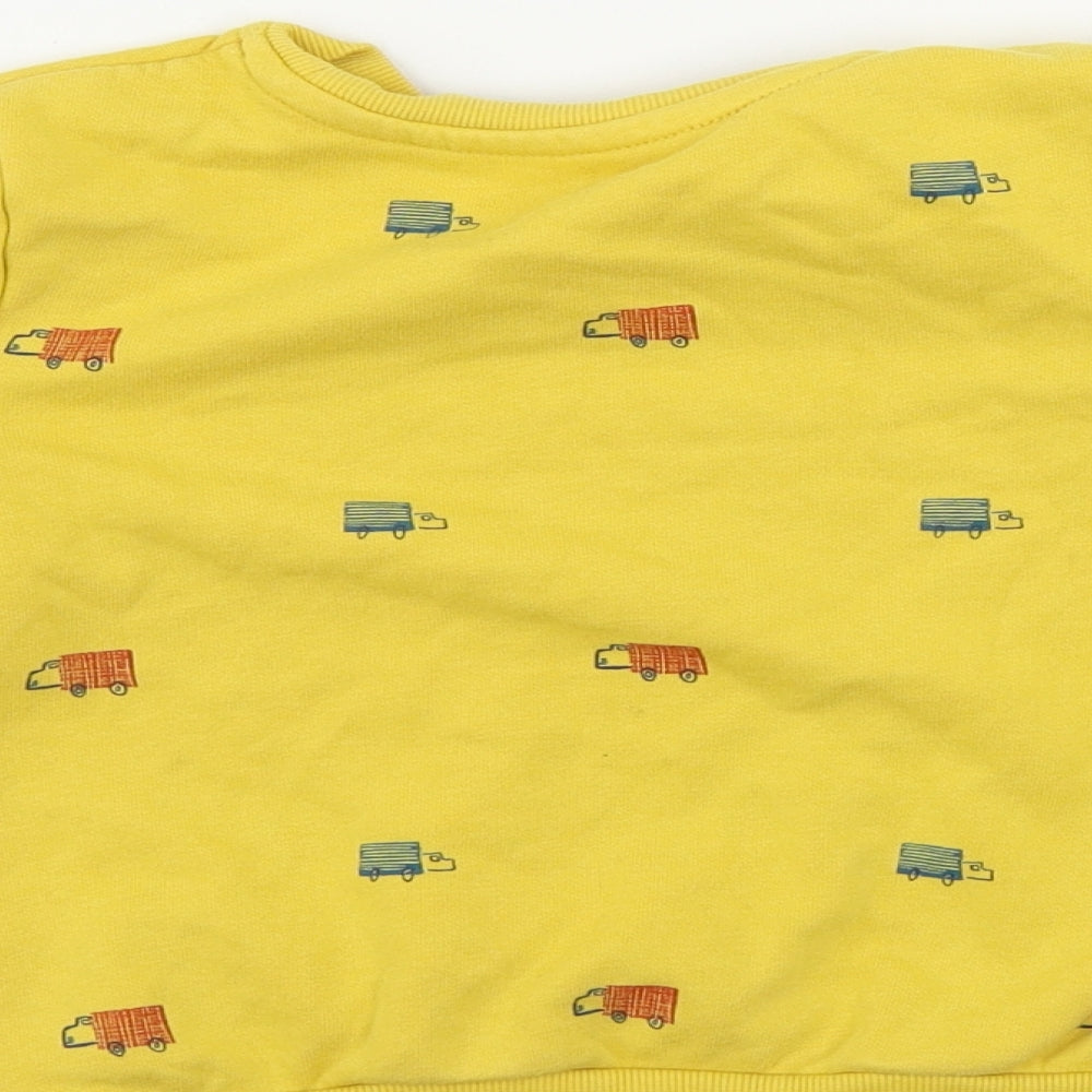 George  Boys Yellow   Pullover Jumper Size 2-3 Years