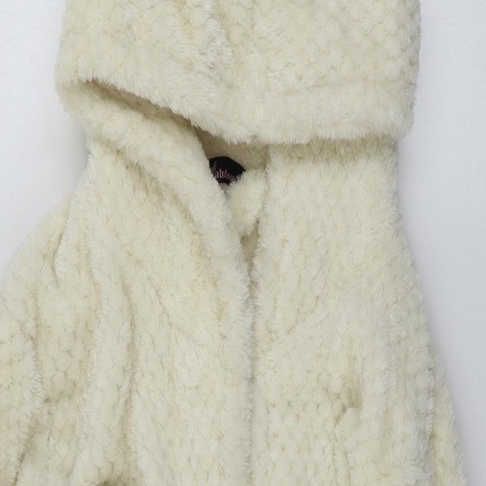 Feel Fabulous  Womens Beige   Cardigan Jumper Size 10