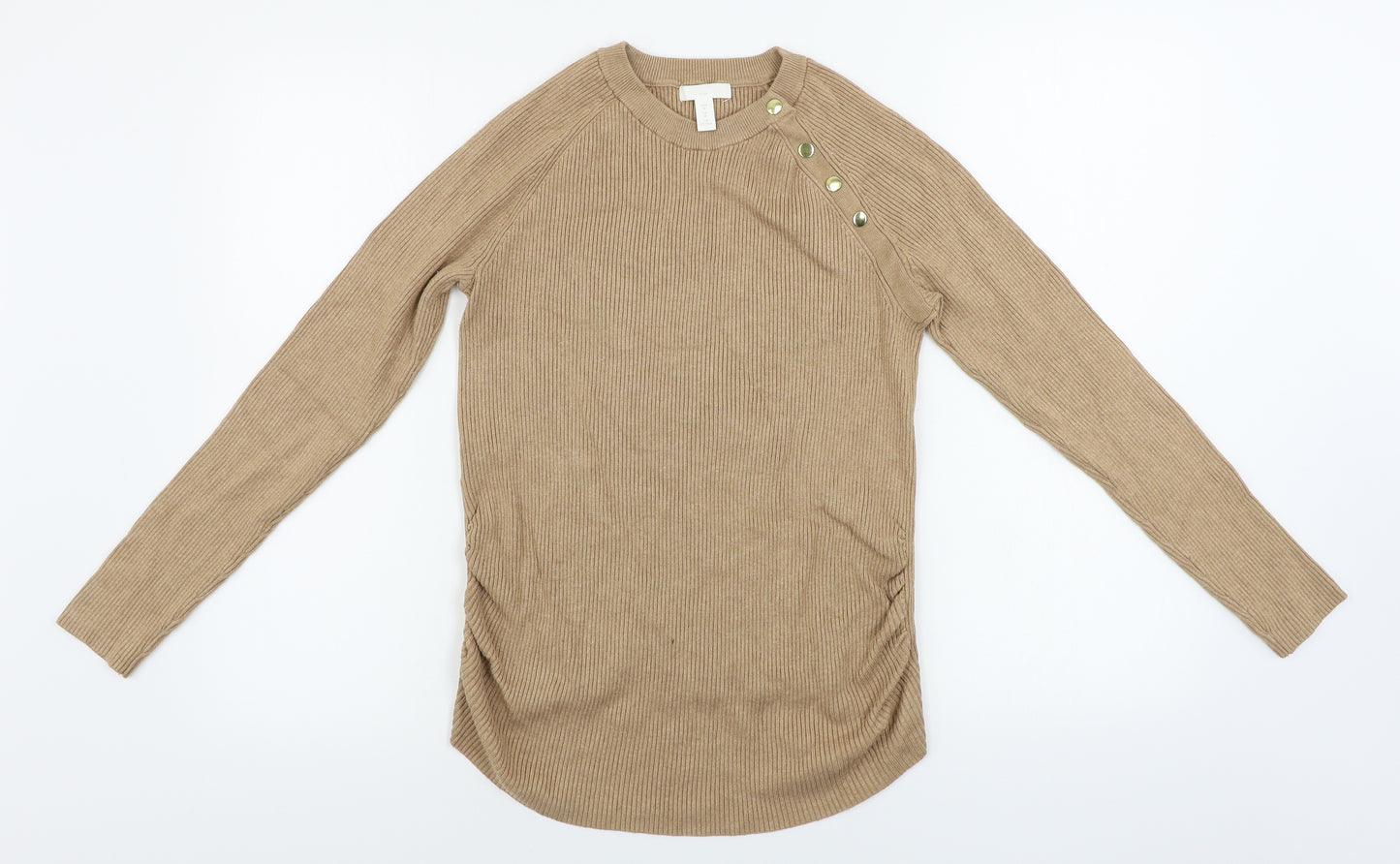 H&M  Womens Brown   Pullover Jumper Size M
