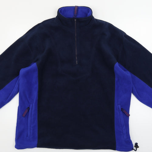 international sport Womens Blue   Henley Jumper Size L