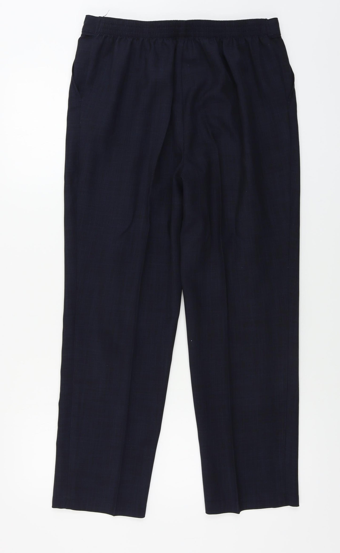 Marks and Spencer  Womens Blue   Trousers  Size 14 L26 in