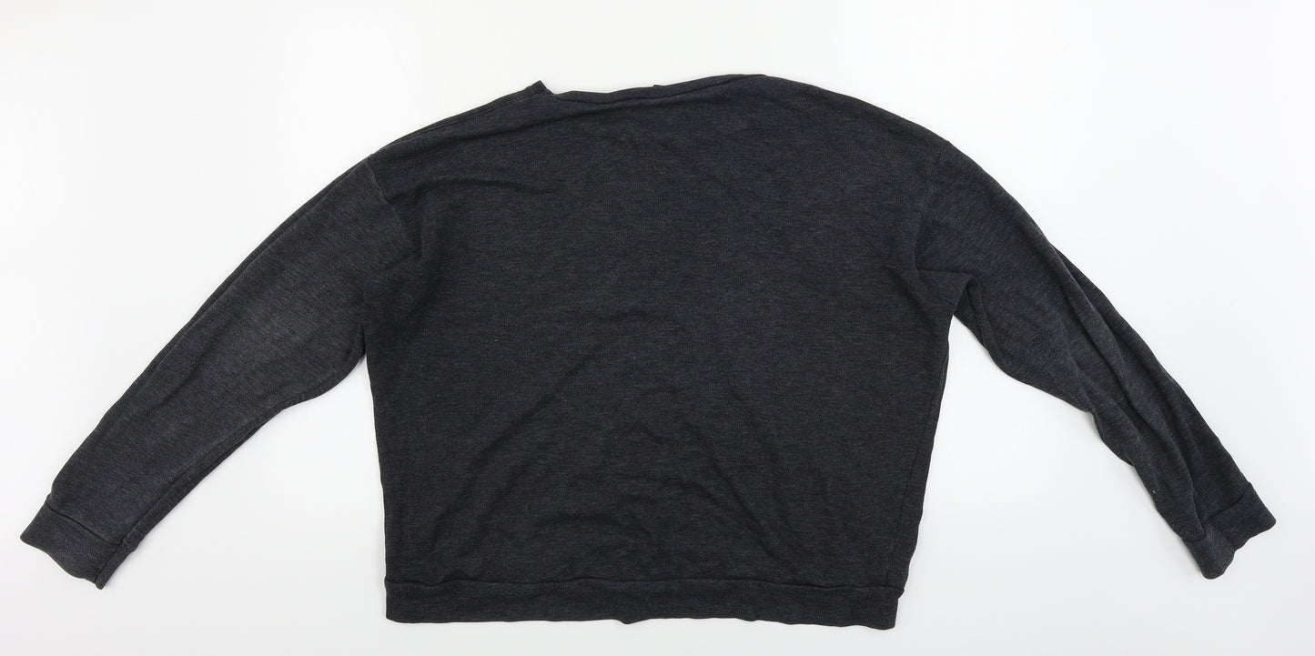 Topshop  Womens Grey   Pullover Jumper Size 12