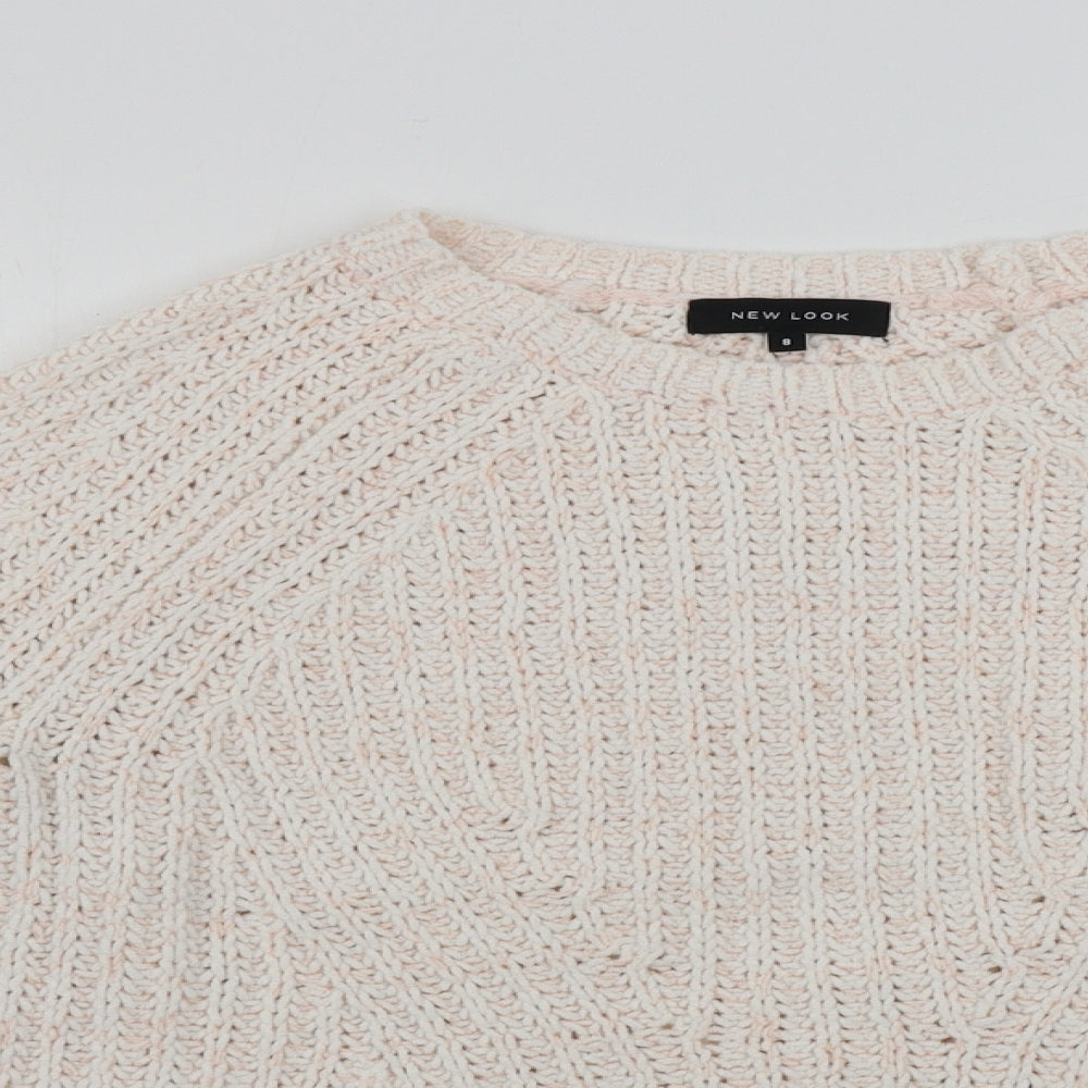 New Look  Womens Pink   Pullover Jumper Size 8