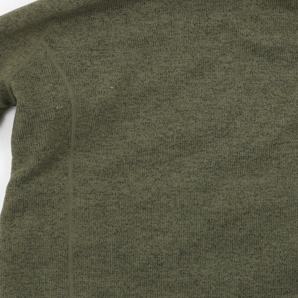 MUSTO Womens Green   Henley Jumper Size 12