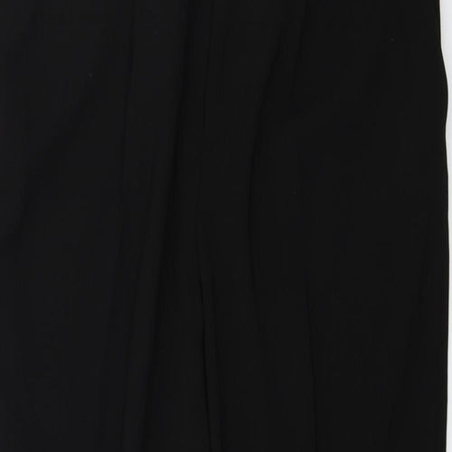 Preworn  Womens Black   Trousers  Size L L24 in