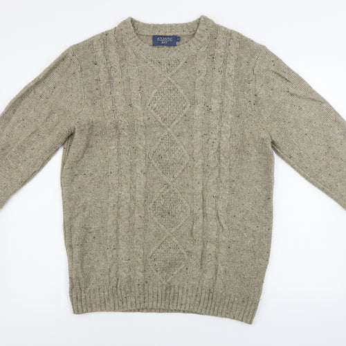 Atlantic Bay  Womens Brown   Pullover Jumper Size M