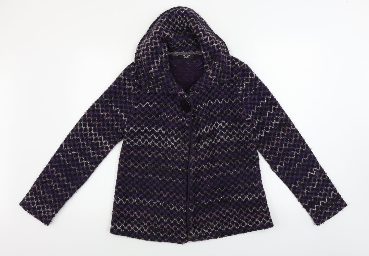 George  Womens Purple   Cardigan Jumper Size 12