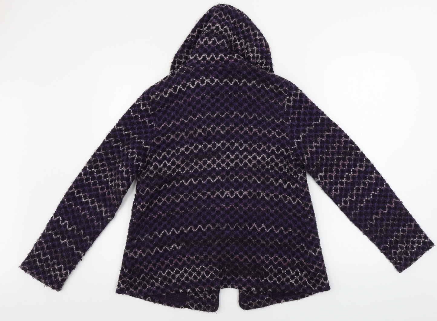 George  Womens Purple   Cardigan Jumper Size 12