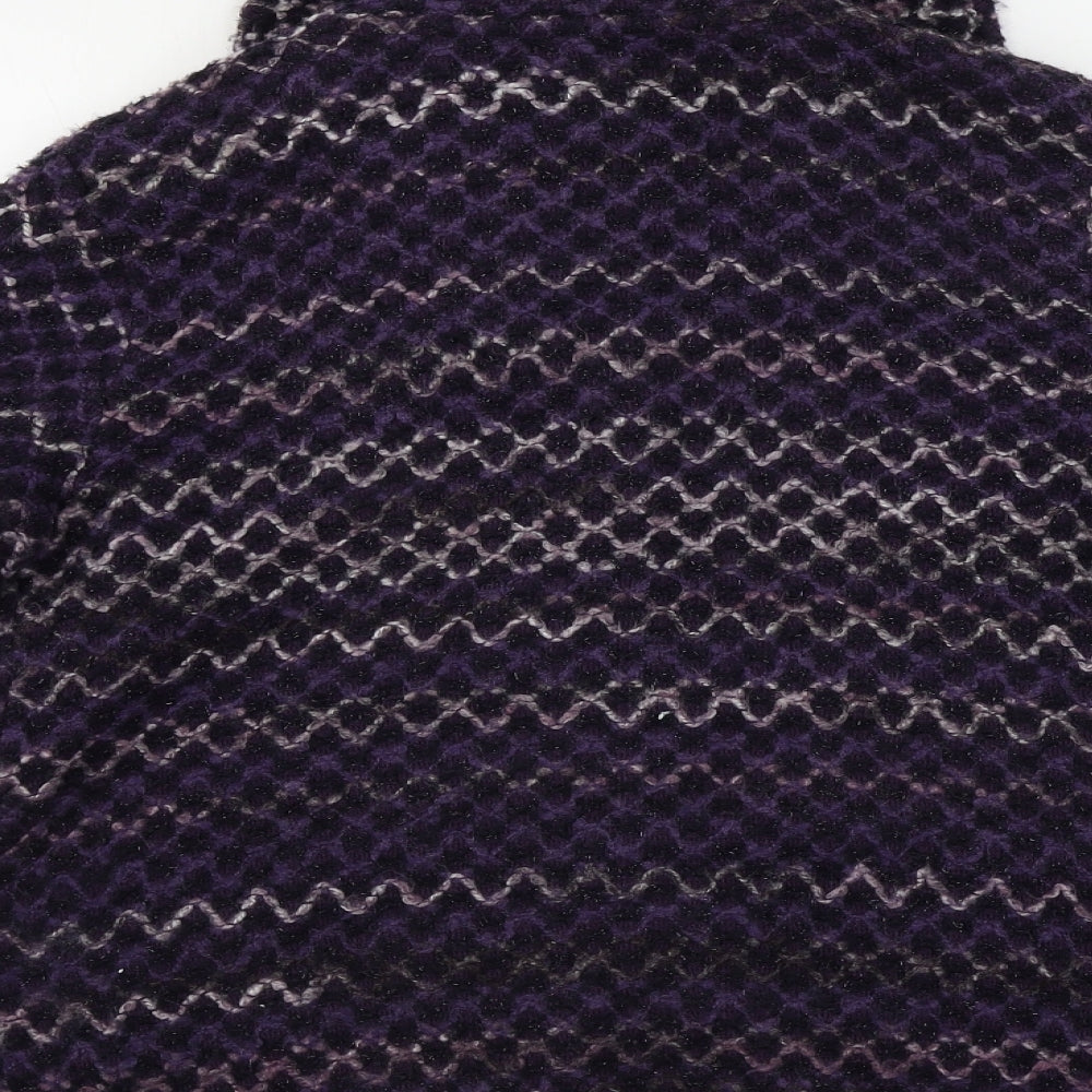 George  Womens Purple   Cardigan Jumper Size 12