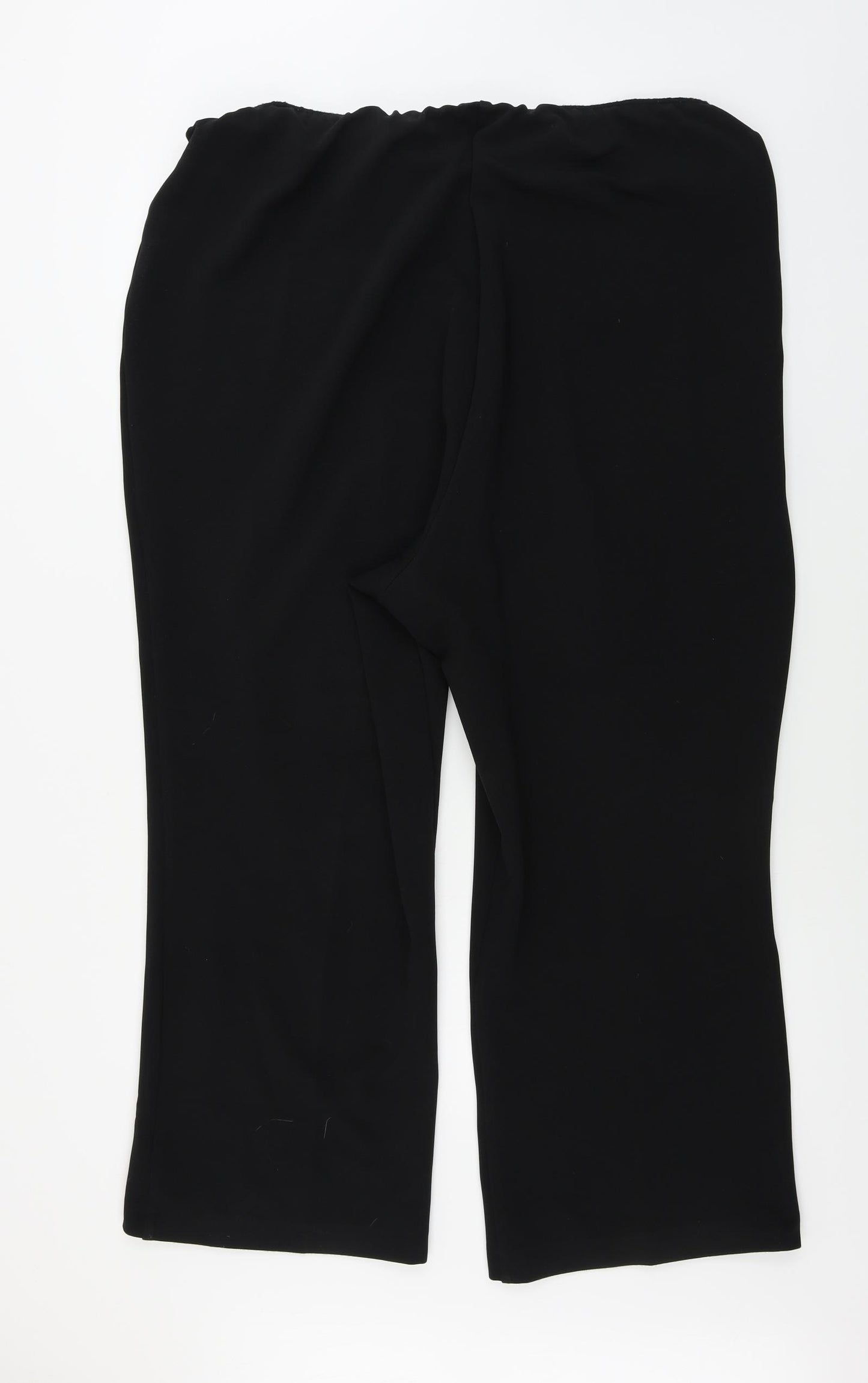 Yours Womens Black   Trousers  Size 26 L26 in