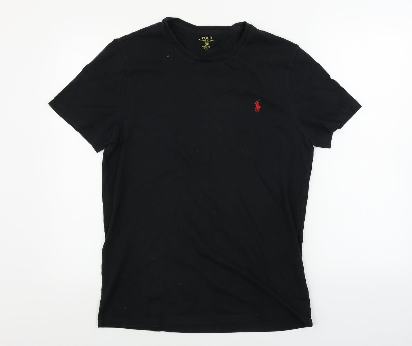 Ralph Lauren  Mens Black    T-Shirt Size M