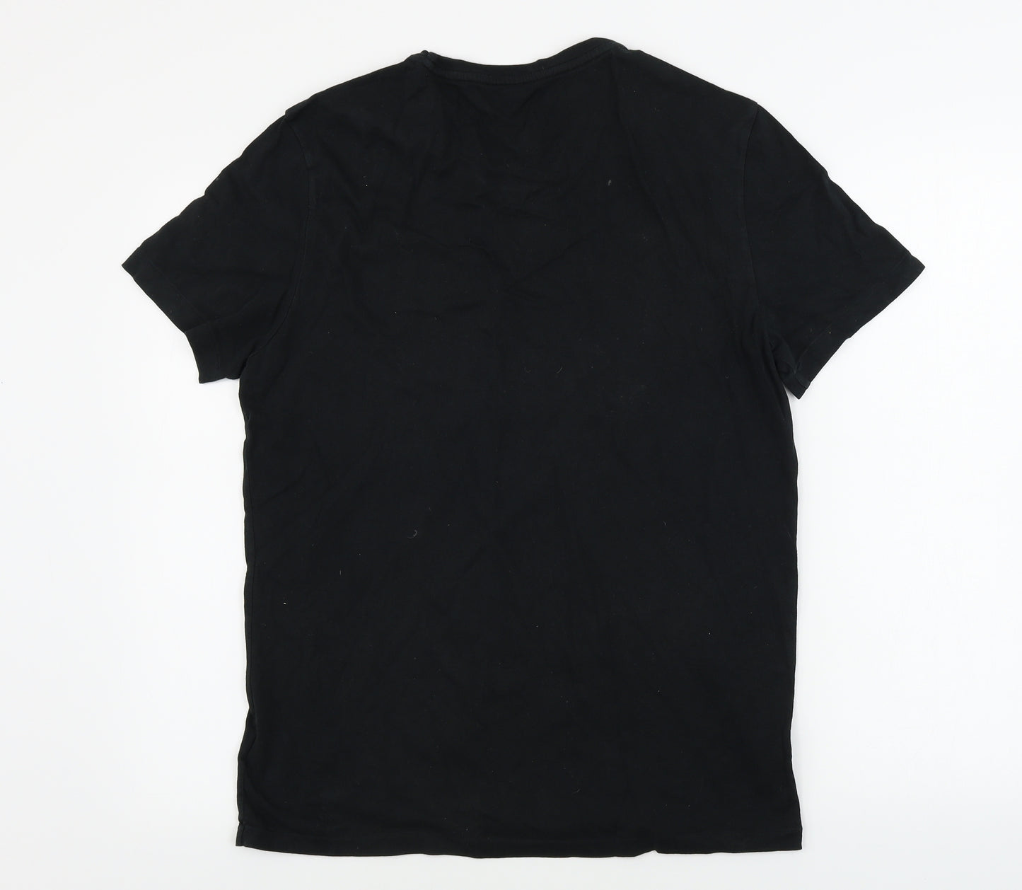 Ralph Lauren  Mens Black    T-Shirt Size M