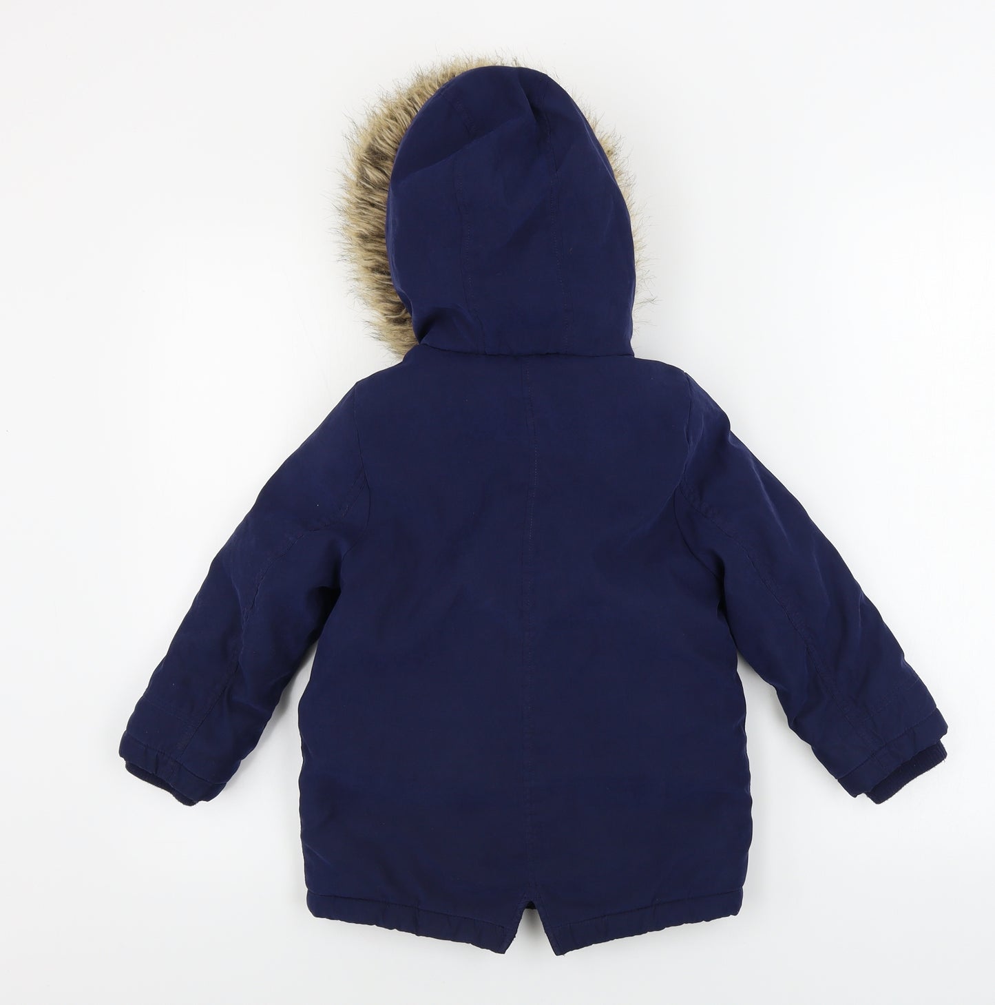 George  Boys Blue   Jacket Coat Size 4-5 Years