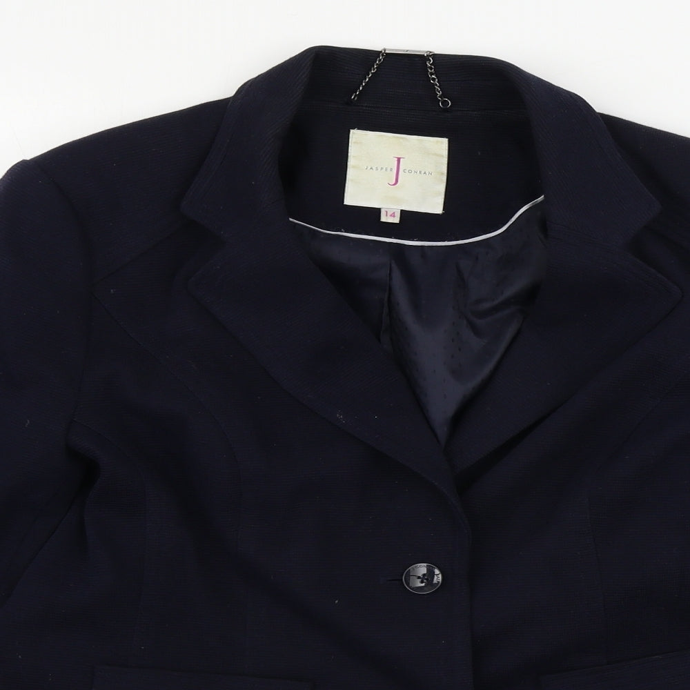Jasper Conran  Womens Blue   Jacket Blazer Size 14