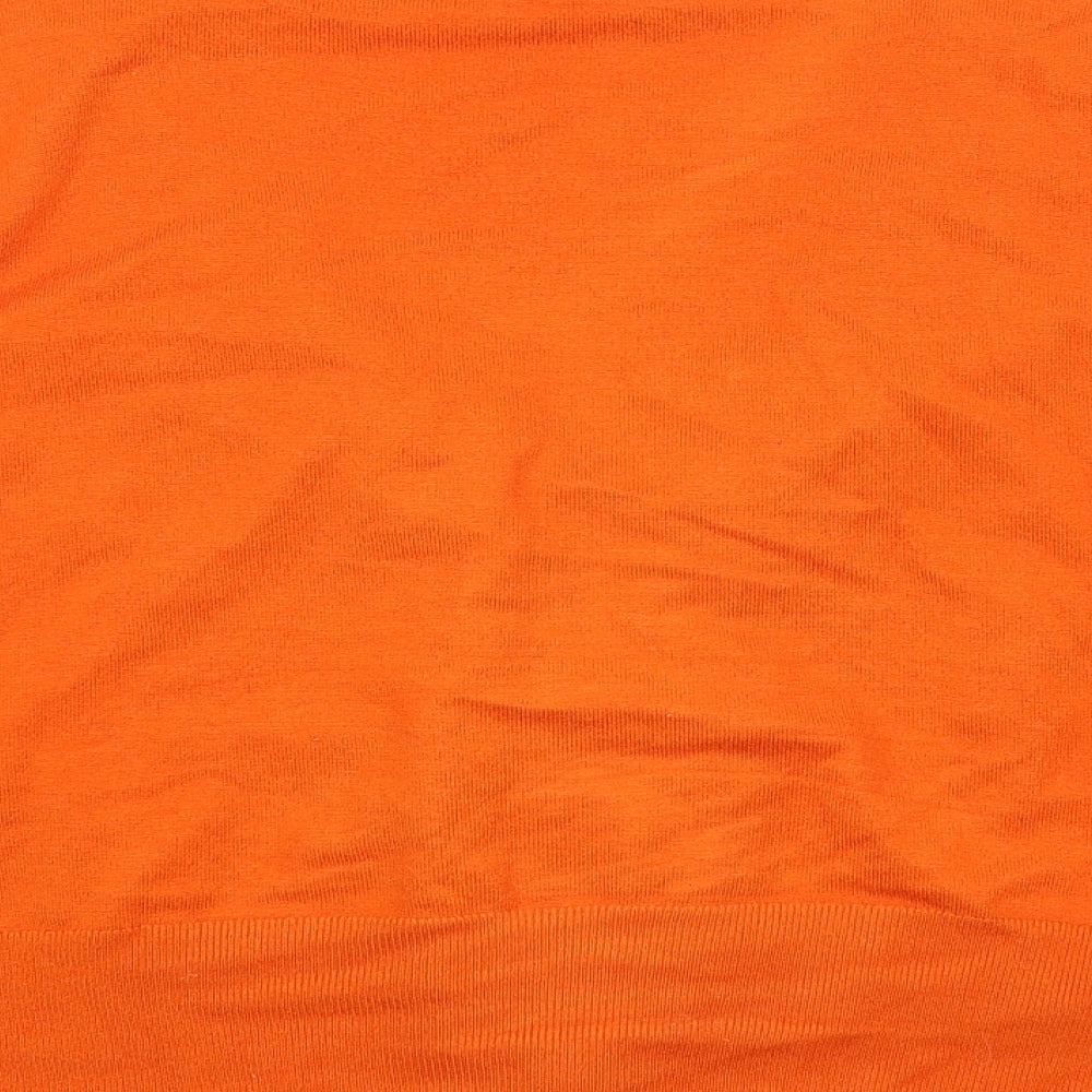 Star Womens Orange   Cardigan Jumper Size 20