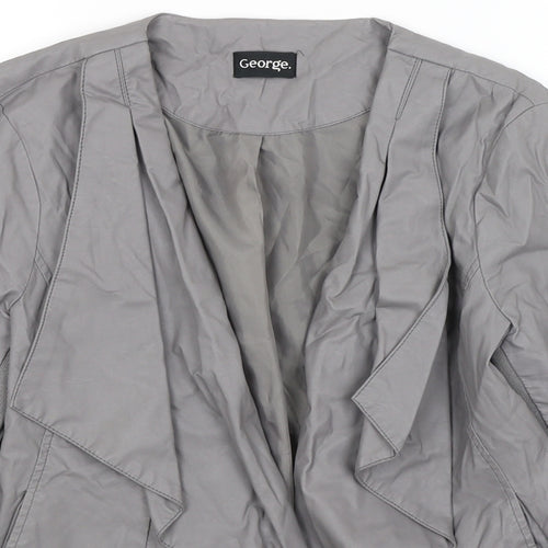 George Womens Grey   Jacket  Size 10