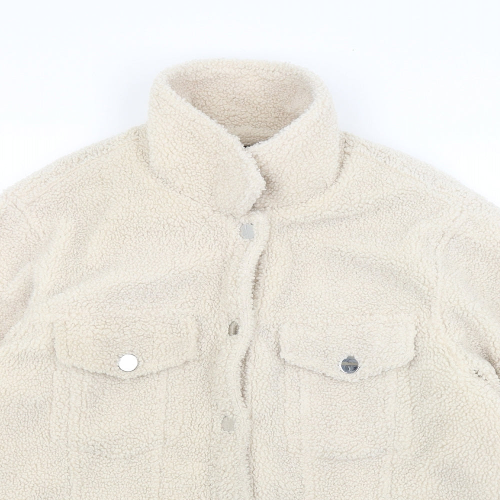Quiz Womens Ivory   Jacket  Size 14