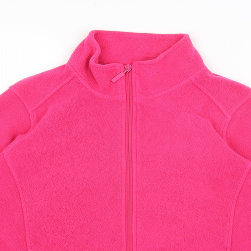 Dunnes Womens Pink   Full Zip Jumper Size 14
