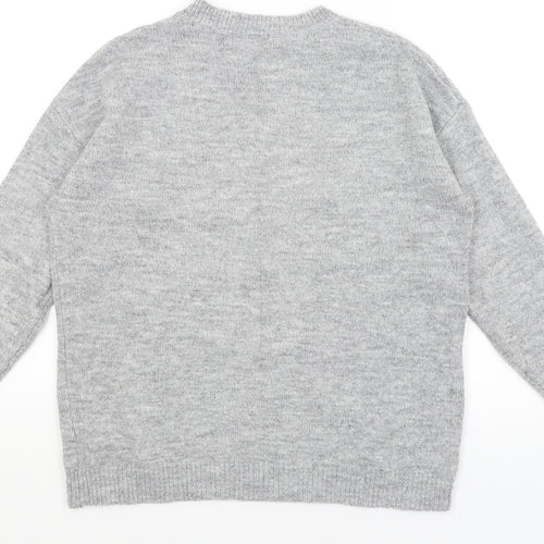 F&F Womens Grey   Pullover Jumper Size 8