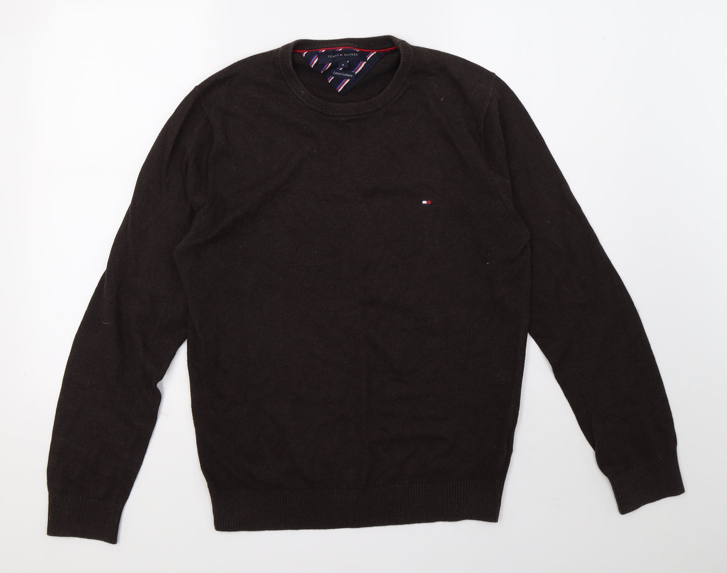 Tommy Hilfiger Mens Brown   Pullover Jumper Size M