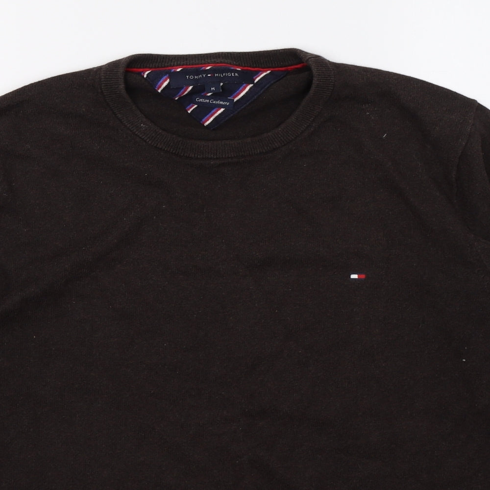 Tommy Hilfiger Mens Brown   Pullover Jumper Size M