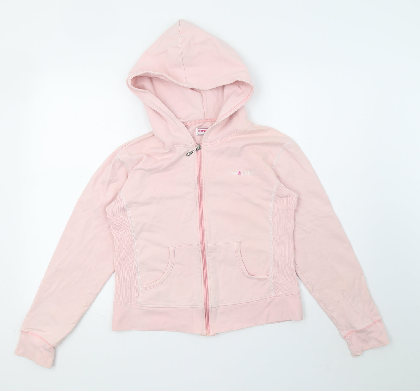 McKenzie Womens Pink   Full Zip Hoodie Size 12