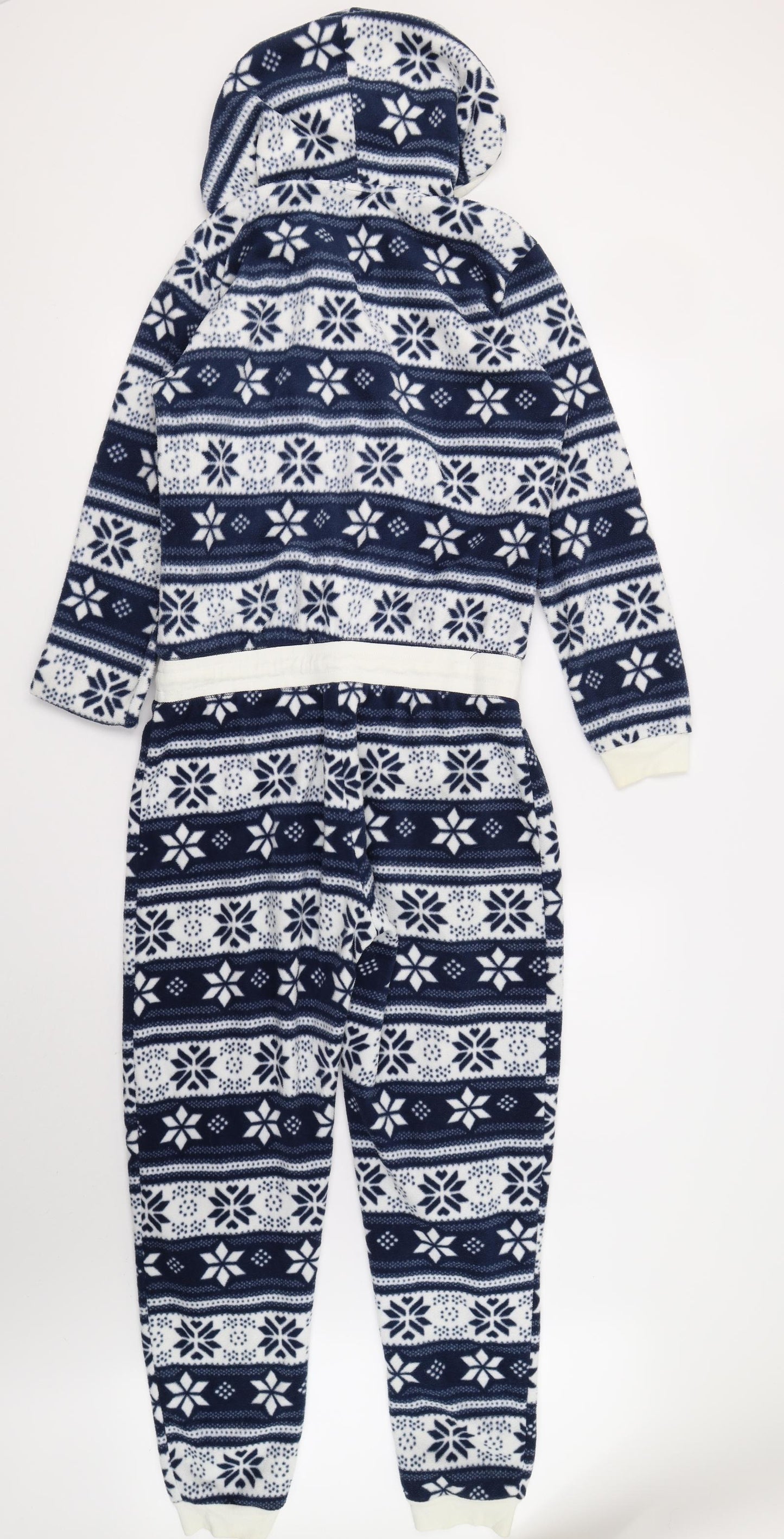 Matalan Womens Blue Geometric  Cami One Piece Size 10