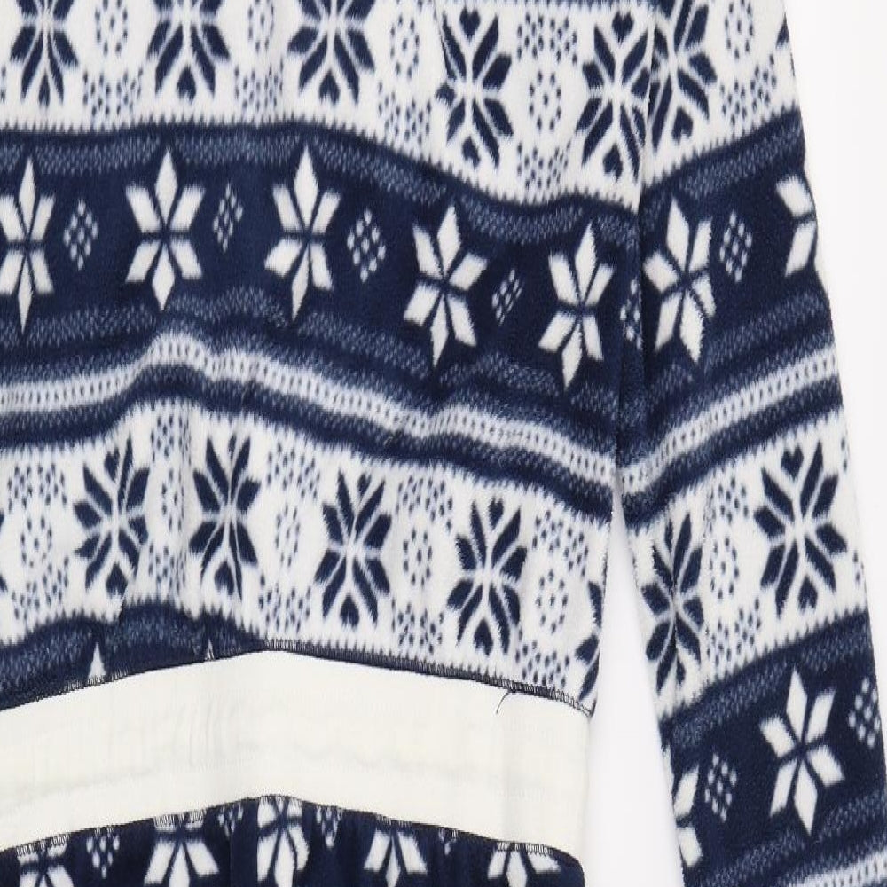 Matalan Womens Blue Geometric  Cami One Piece Size 10