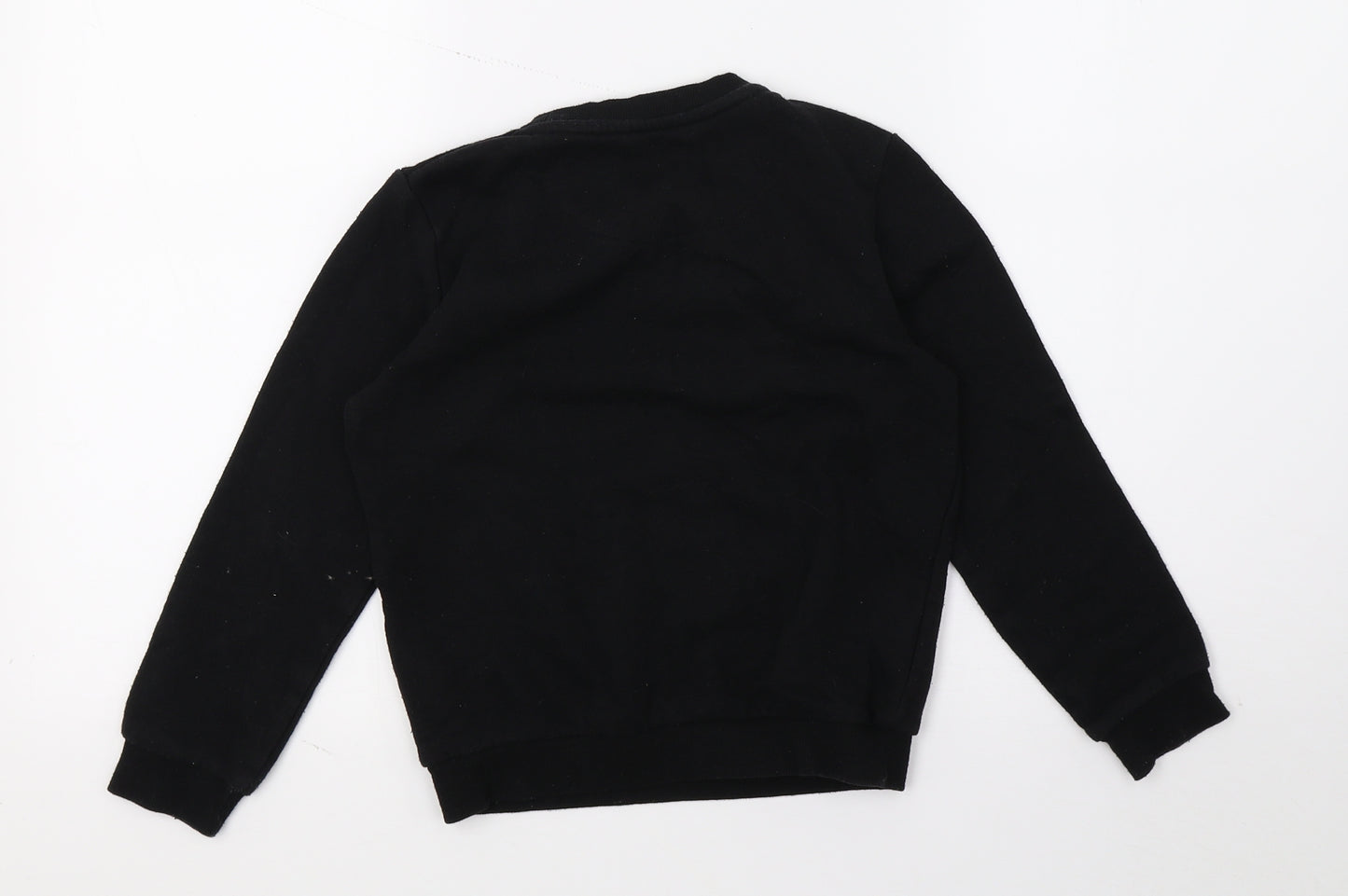 Primark Boys Black   Pullover Jumper Size 7-8 Years