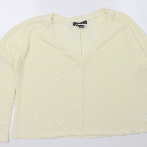 Primark Womens Ivory   Pullover Jumper Size 6