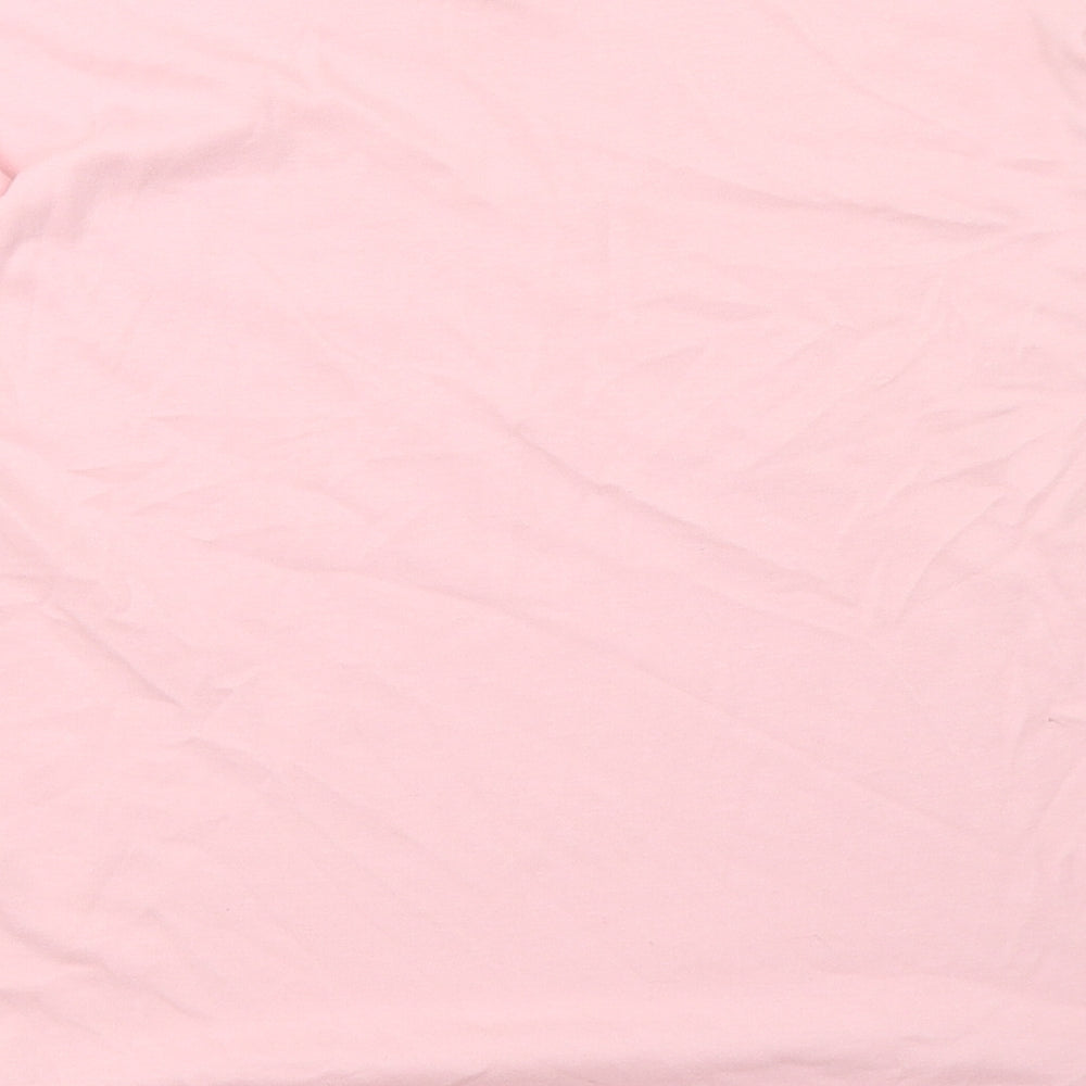 George Girls Pink Solid  Top Pyjama Top Size 12-13 Years  - Sleep & Sparkle