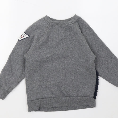 ABCD Boys Grey   Pullover Jumper Size 6 Years