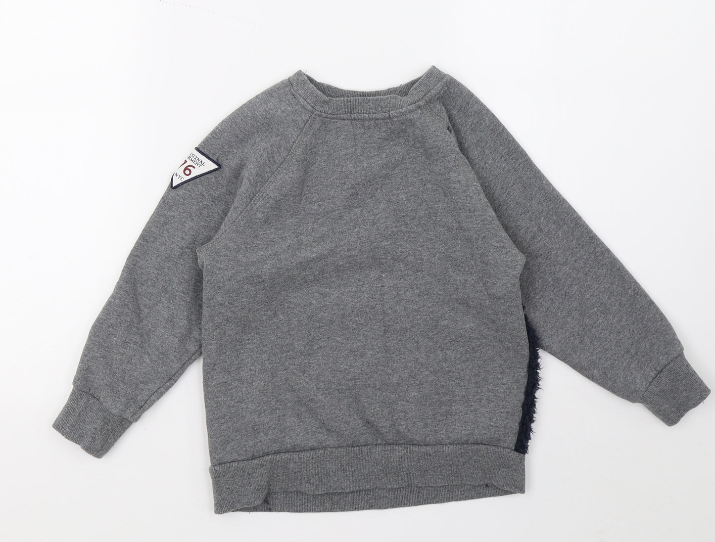 ABCD Boys Grey   Pullover Jumper Size 6 Years