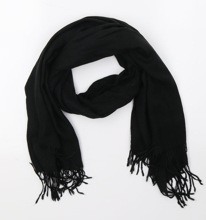 Preworn Womens Black    Scarf