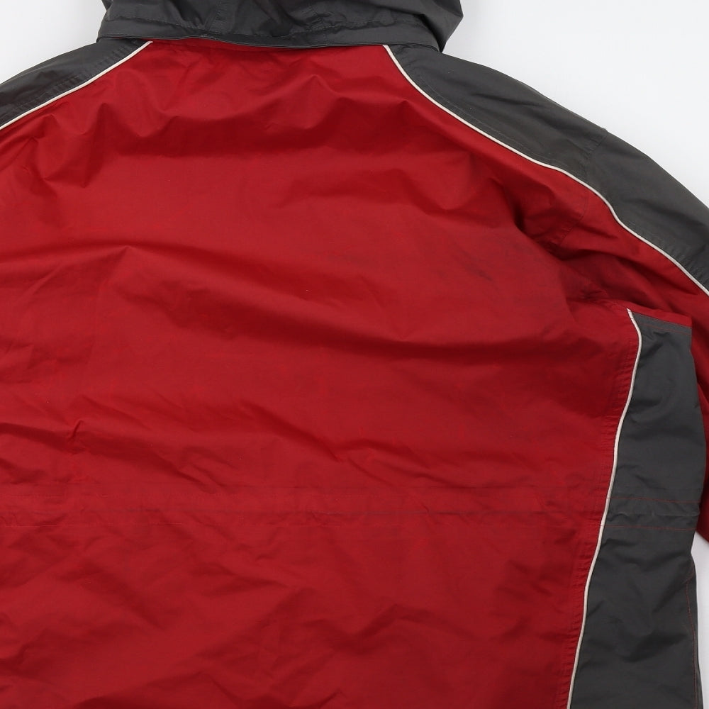 Snowdonia Mens Red   Rain Coat Coat Size L