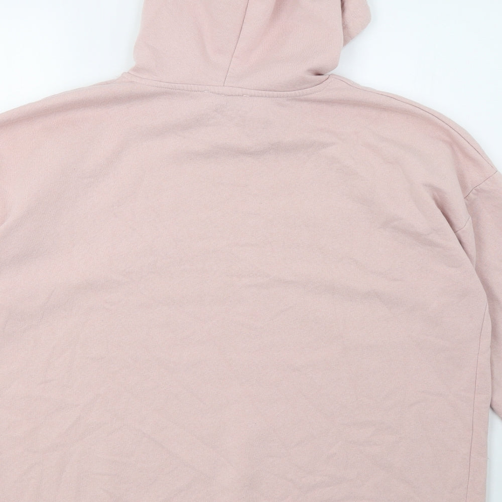 Papaya Womens Pink   Pullover Hoodie Size XL