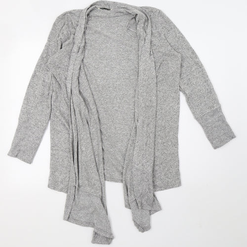 George Womens Grey   Wrap Jumper Size M