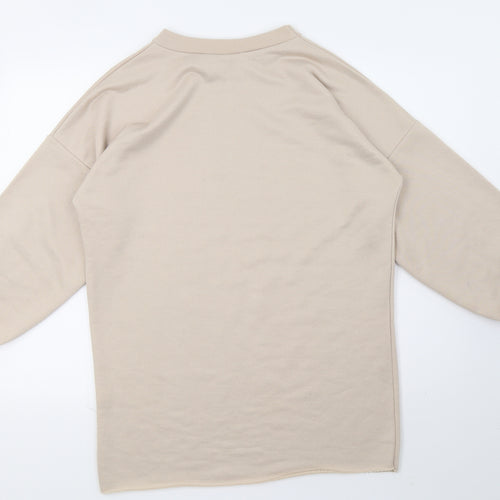 Boohoo Womens Pink   Pullover Jumper Size 12