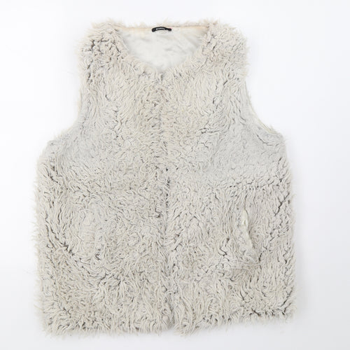 Roman Womens Grey   Vest Jumper Size 12